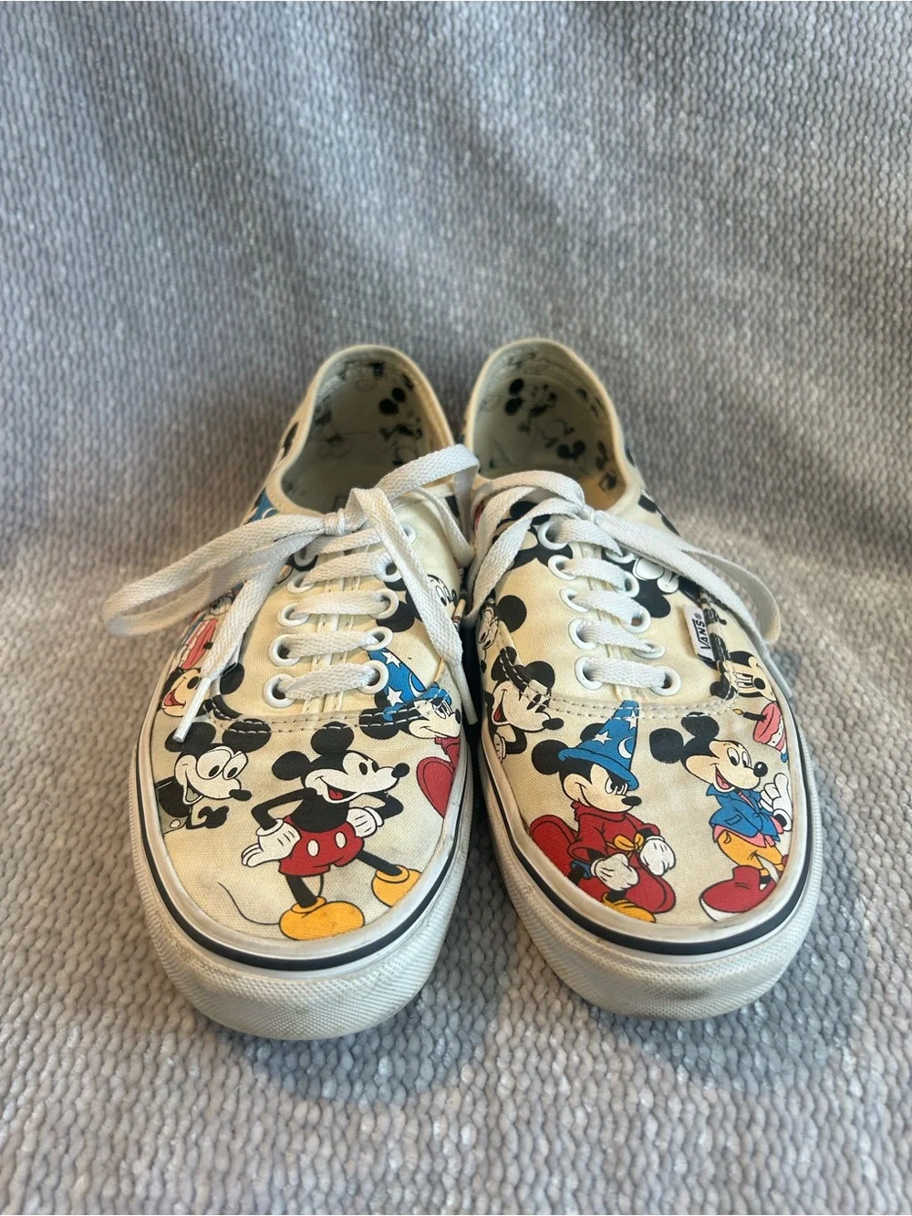 Vans Authentic Sneakers | Disney Mickey Mouse Birthday Limited Edition Shoes